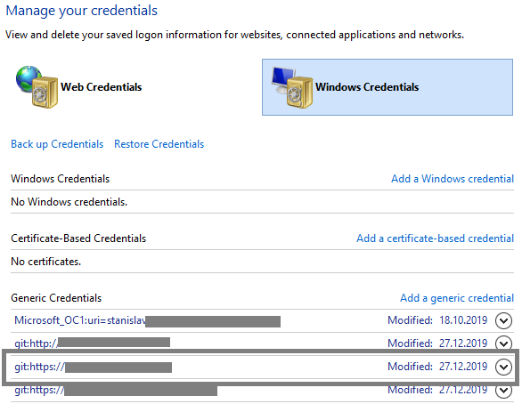 windows git credential manager windows git credential manager